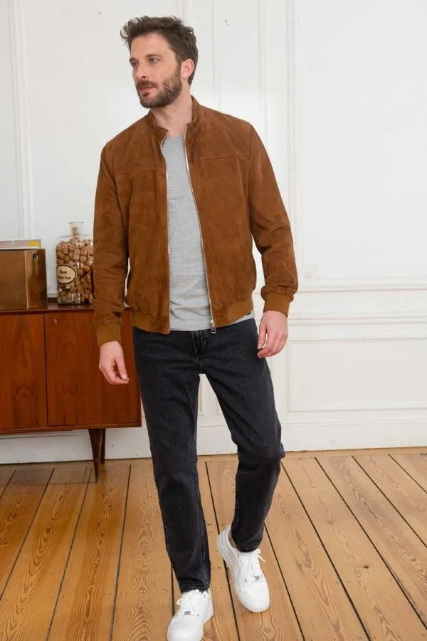 Chaqueta Hombre Cityzen Las Palmas Cognac