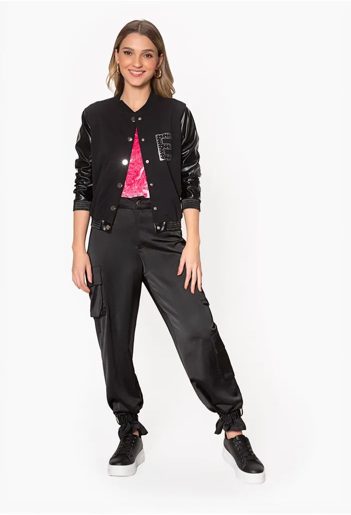 Chaqueta par dama manga larga