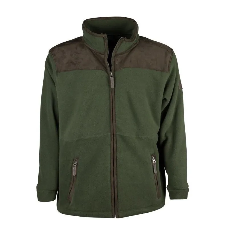 Chaqueta polar Oxford Blue Bonded Green