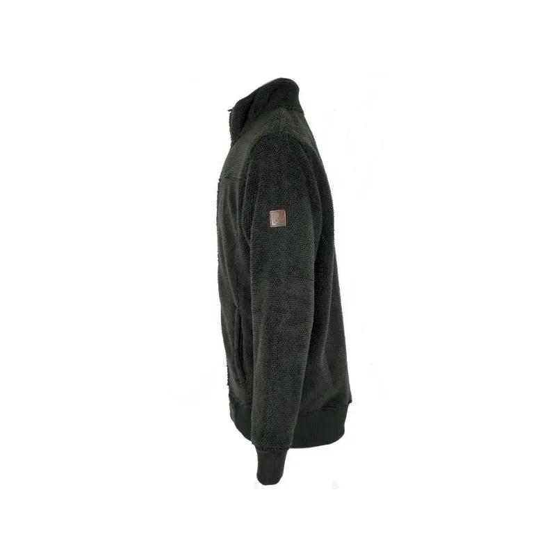 Chaqueta polar Oxford Blue Fleck Green