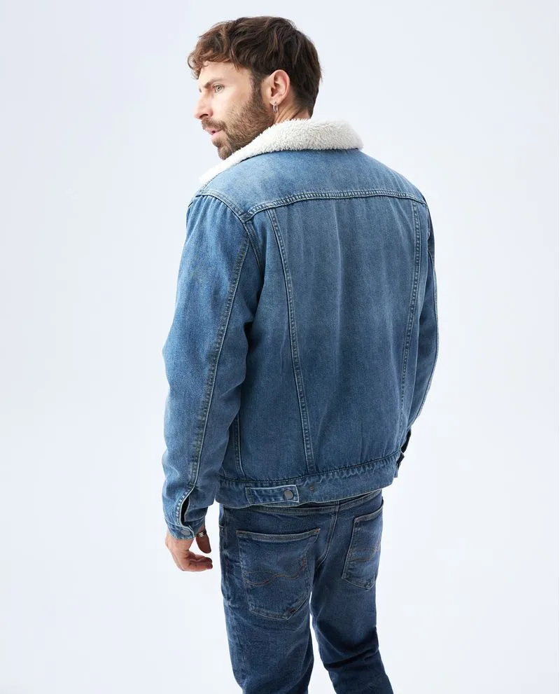Chaqueta trucker para hombre