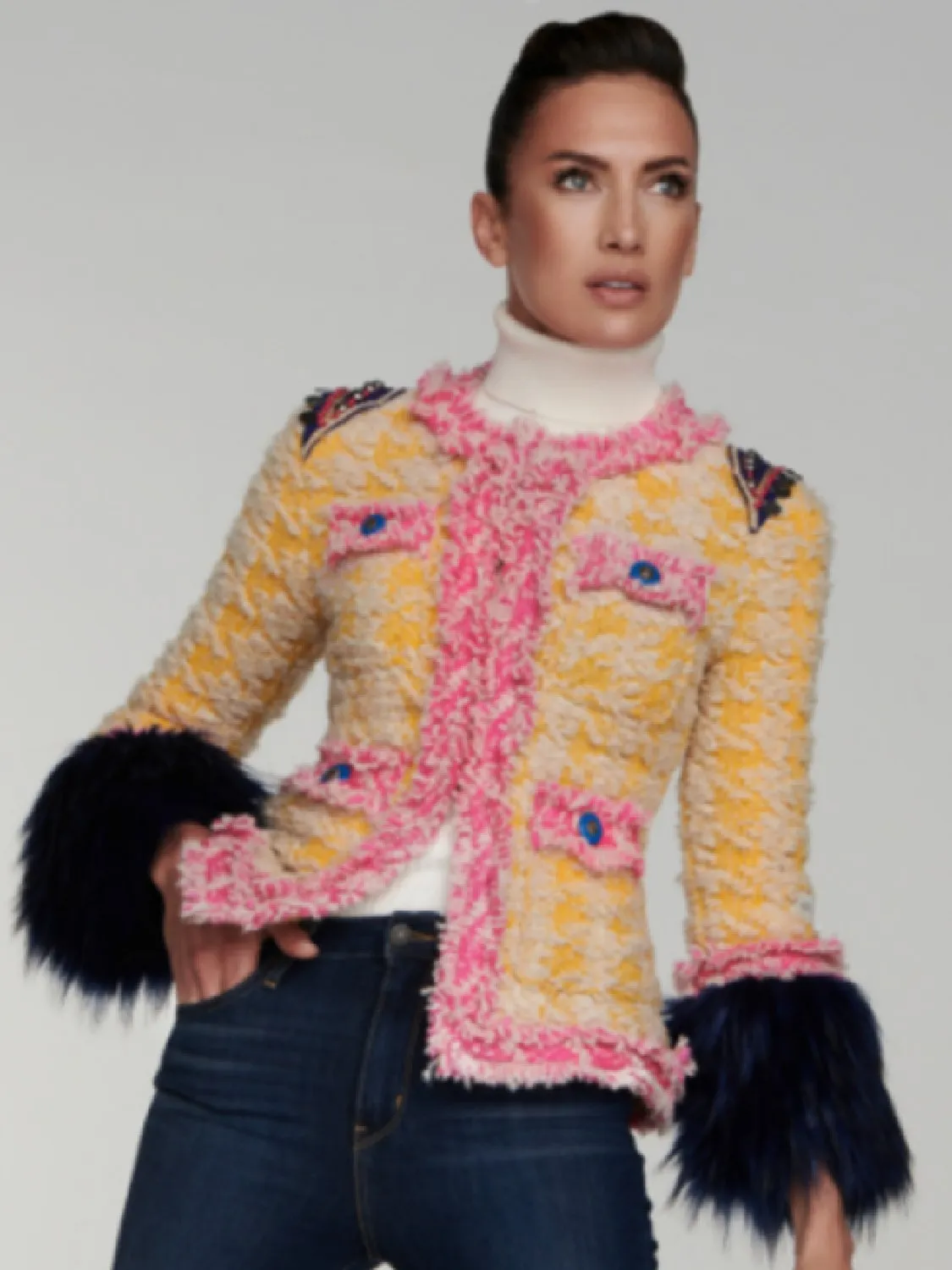 CHAQUETA TWEED NICOLETTA THE EXTREME COLLECTION