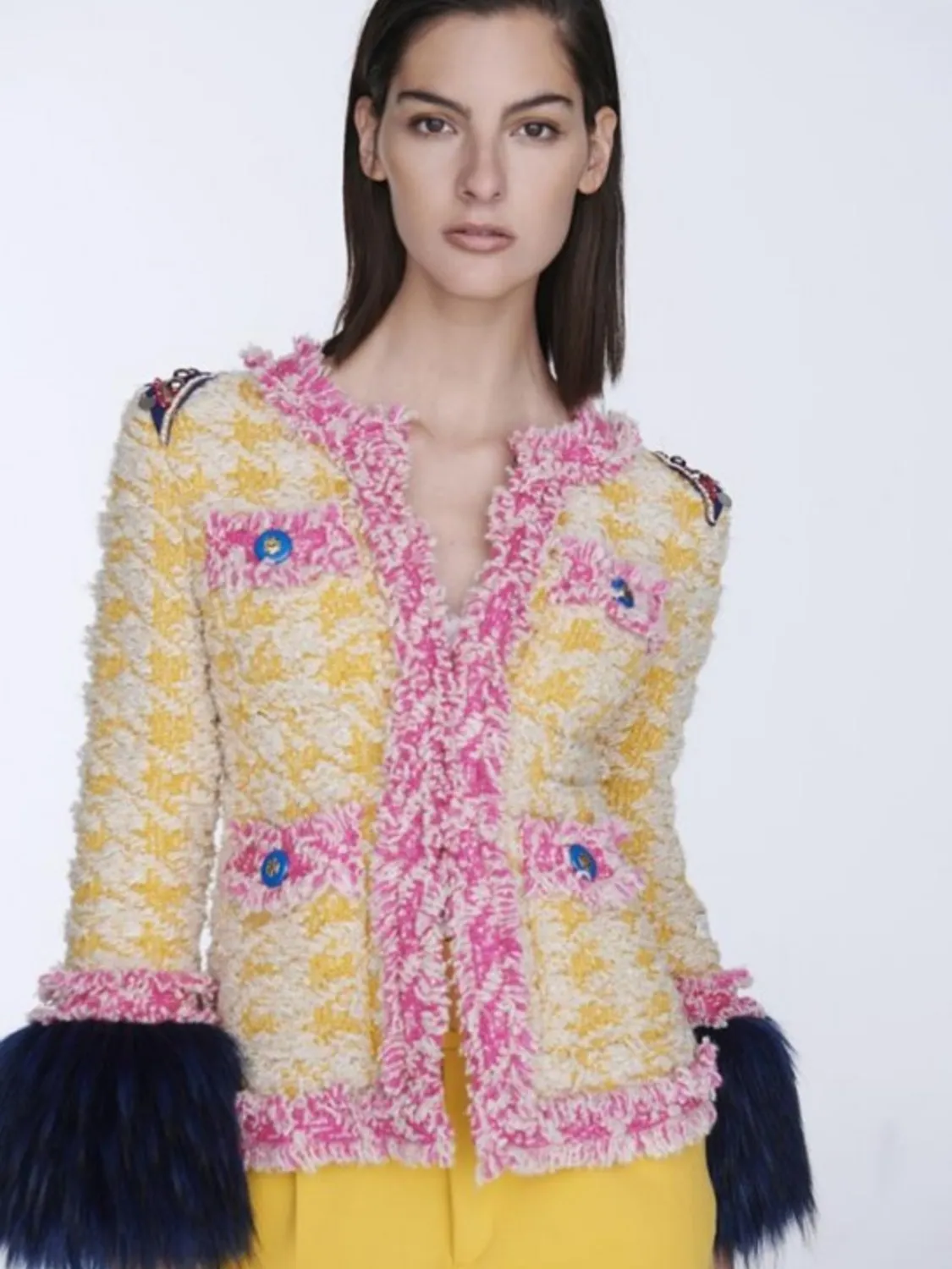 CHAQUETA TWEED NICOLETTA THE EXTREME COLLECTION