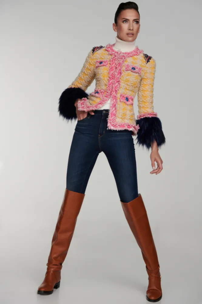 CHAQUETA TWEED NICOLETTA THE EXTREME COLLECTION