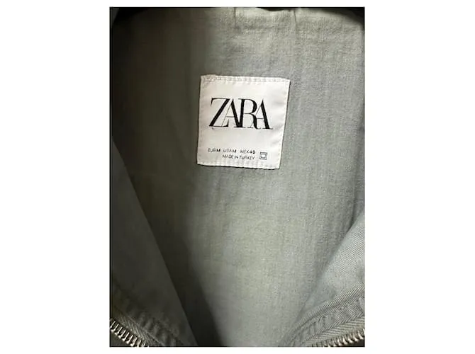 Chaqueta Zara Gris antracita 