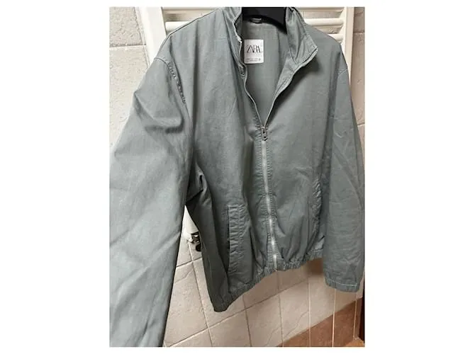 Chaqueta Zara Gris antracita 