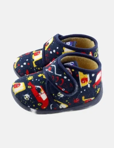 Chicco Zapato azul estampado