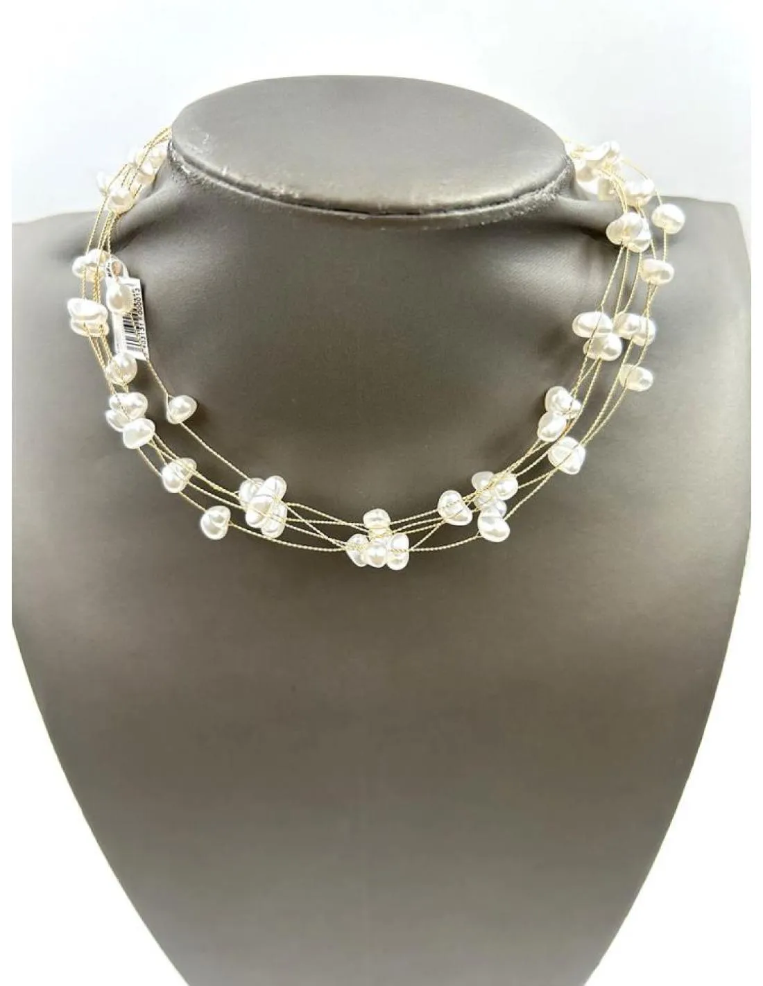COLLARES MUJER CON PERLAS DISEÑO ELEGANTE Y ORIGINAL