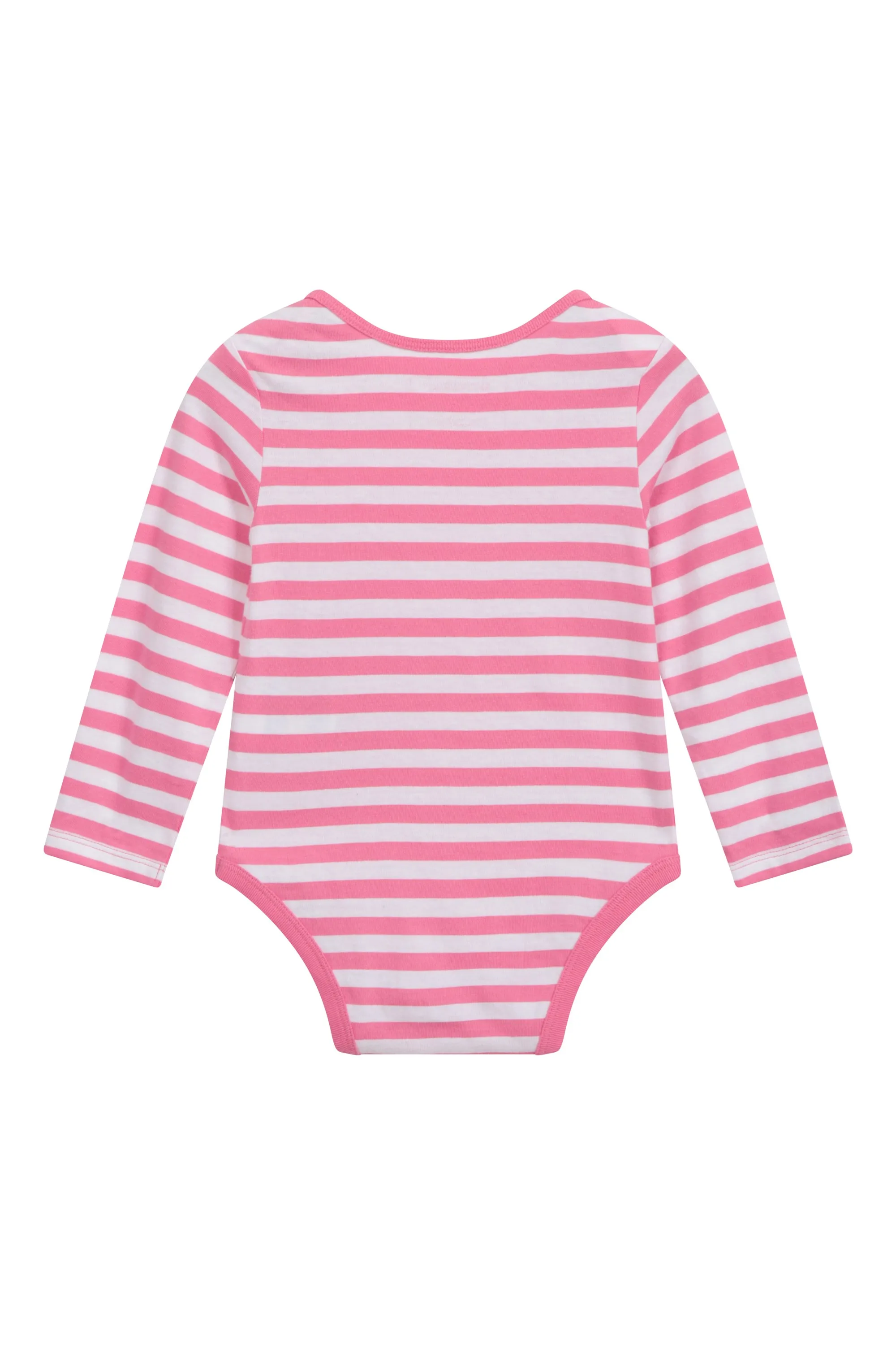 Conjunto de body de material orgánico, bebé