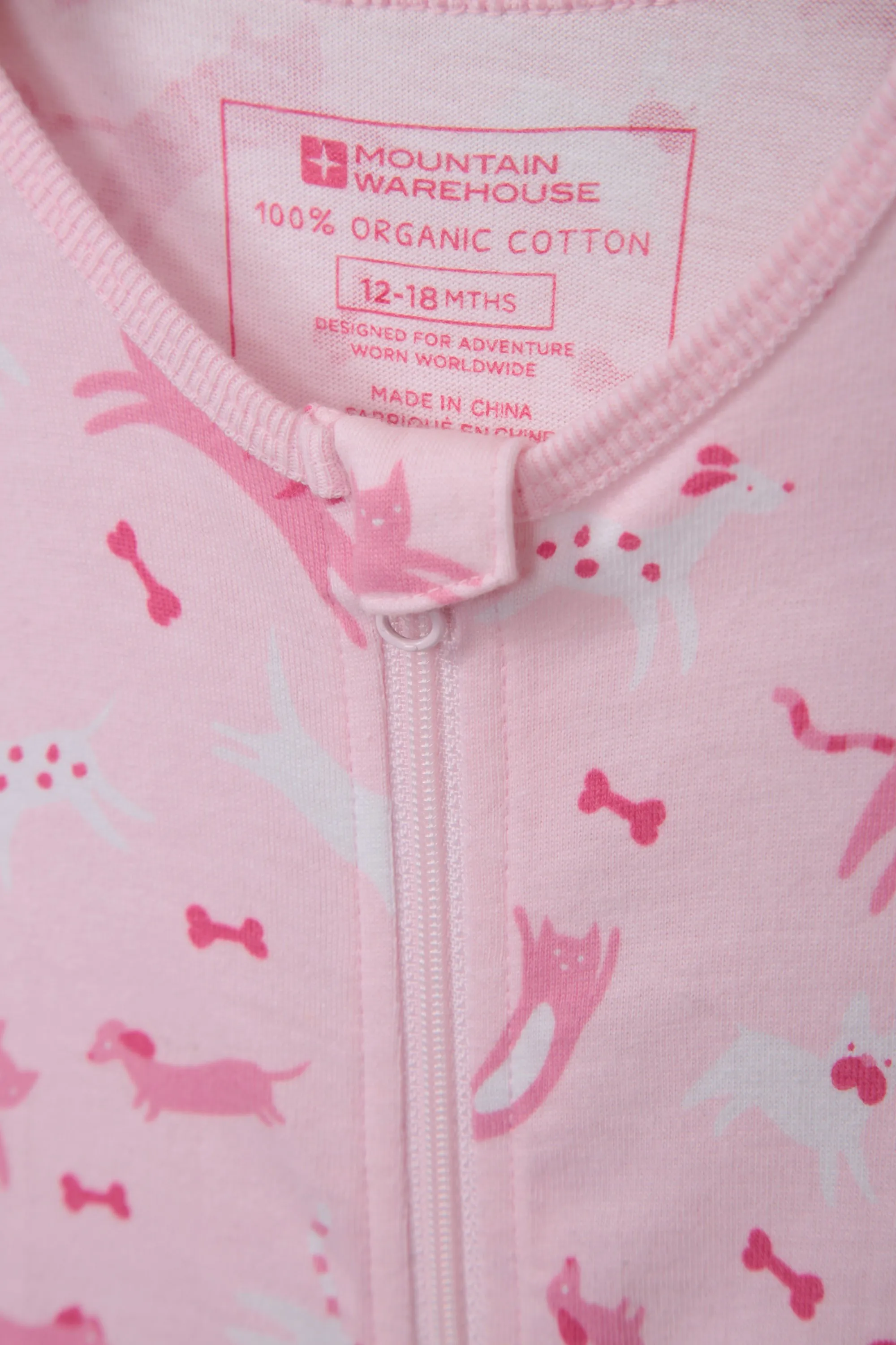 Conjunto de body de material orgánico, bebé