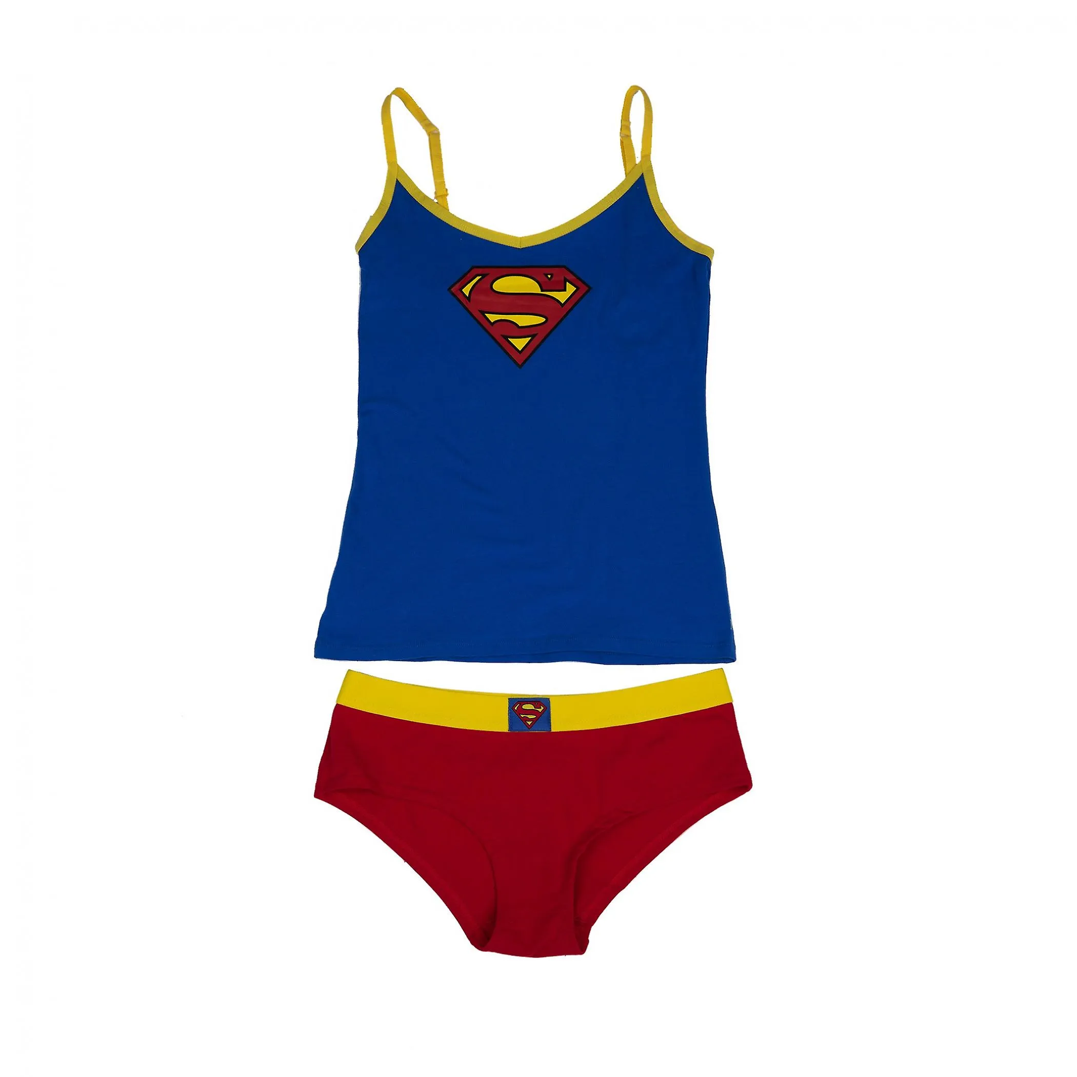 Conjunto de lencería Superman Cami & Panty