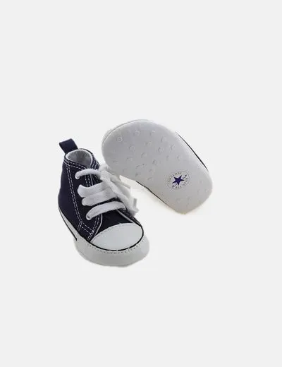 Converse Zapatilla de tela azul marina