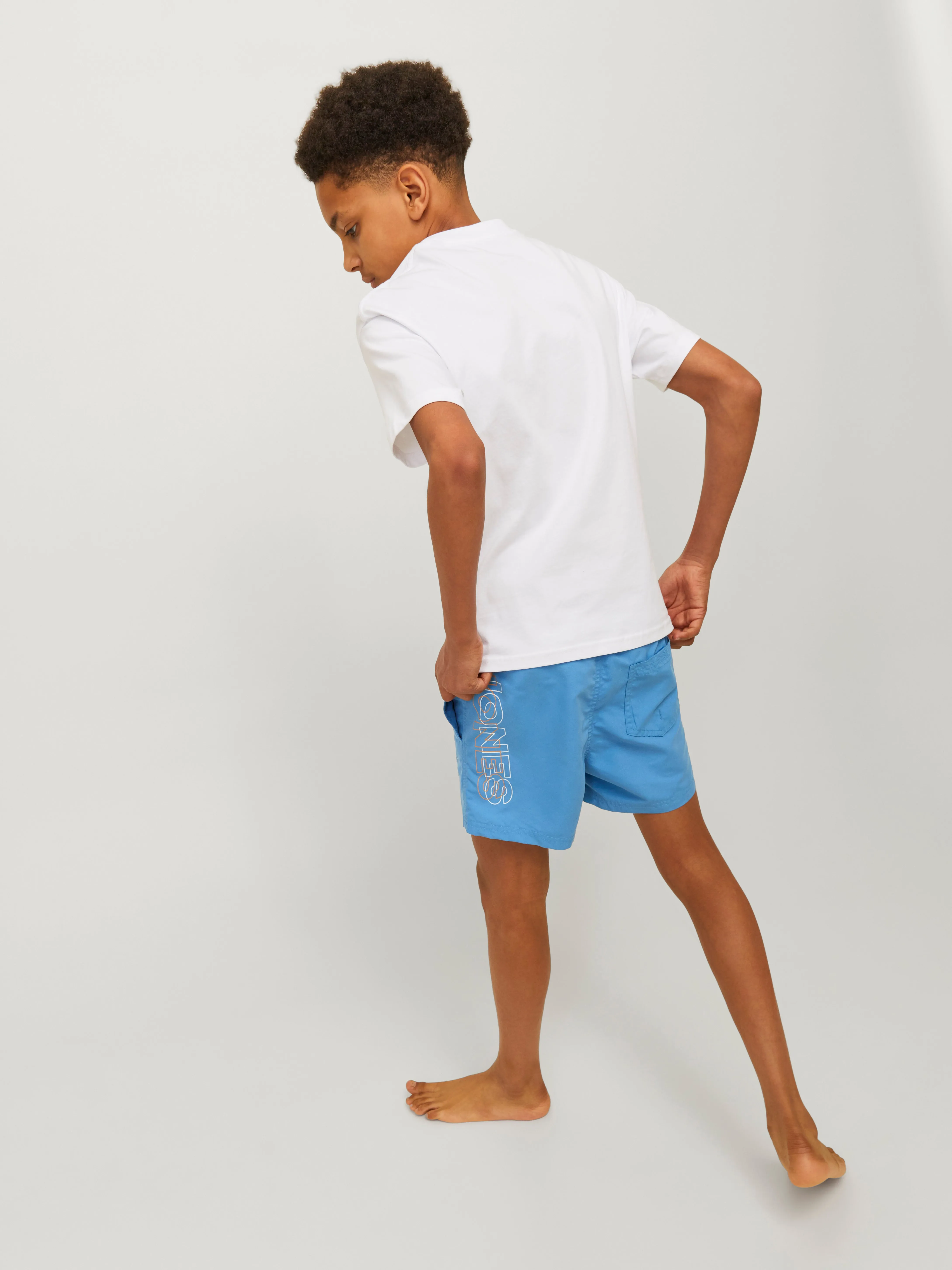 Corte regular Bañador Junior | Azul intermedio | Jack & Jones®