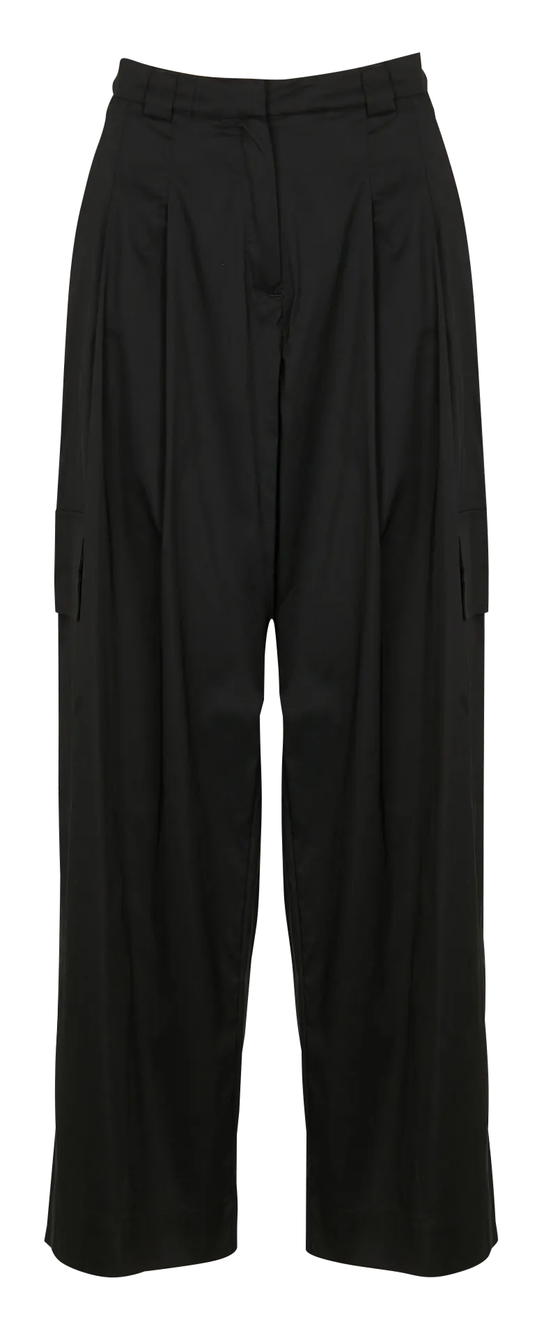COTELAC Pantalón ancho en negro
