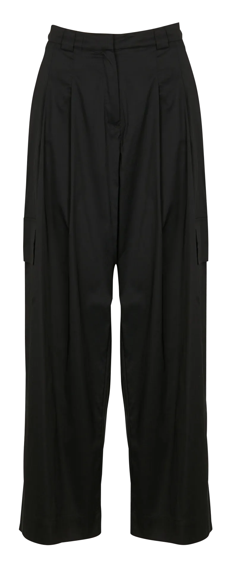 COTELAC Pantalón ancho en negro