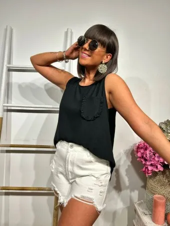 Cuerpo Básico Bolsillo HILMERATY Negro
