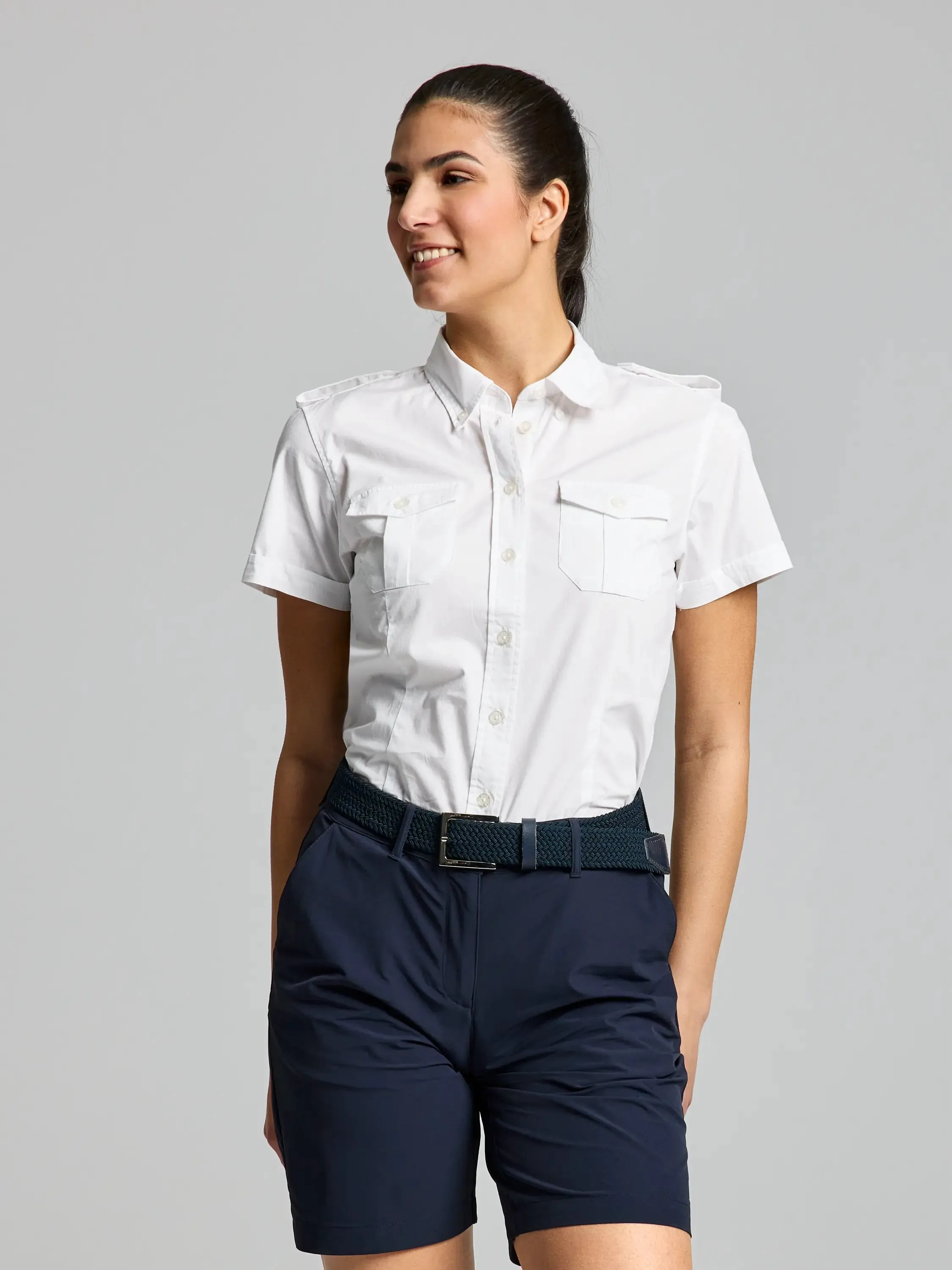 DECK WOMAN YACHT SHIRT Camisa de Anfitriona para Mujer