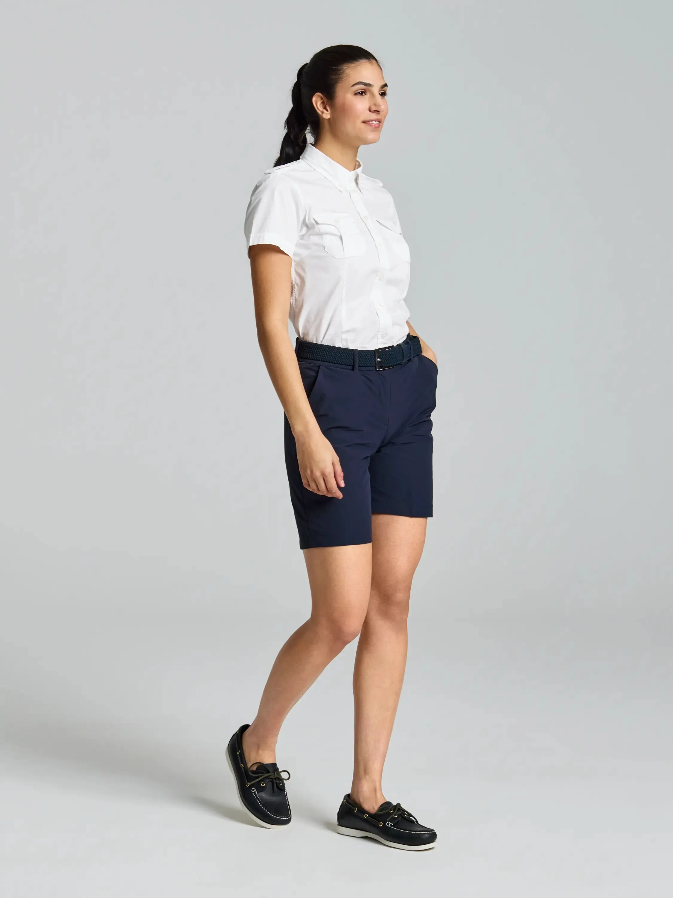 DECK WOMAN YACHT SHIRT Camisa de Anfitriona para Mujer