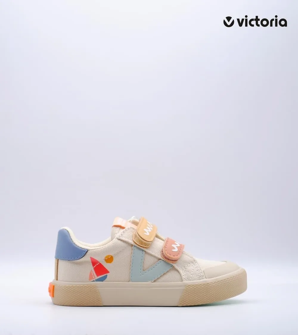 DEPORTIVAS VICTORIA TRIBU VELCRO PRINT MULTICOLOR BEIGE