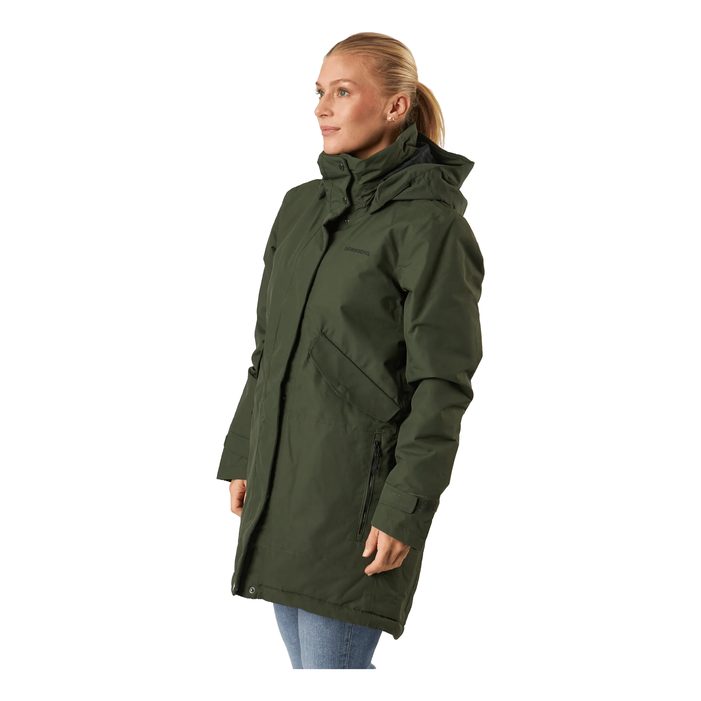 Didriksons Tanja Wns Parka 6 Green