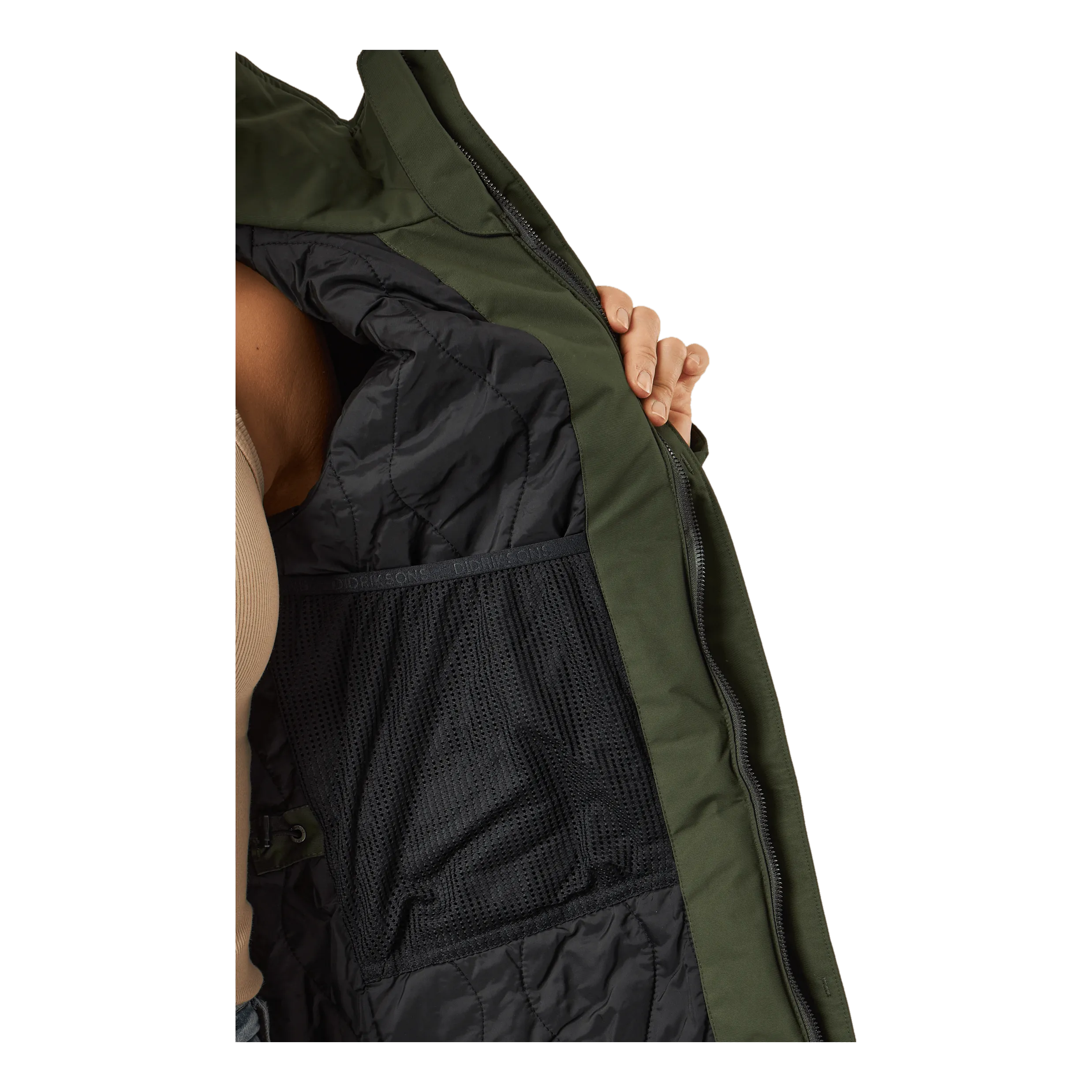 Didriksons Tanja Wns Parka 6 Green