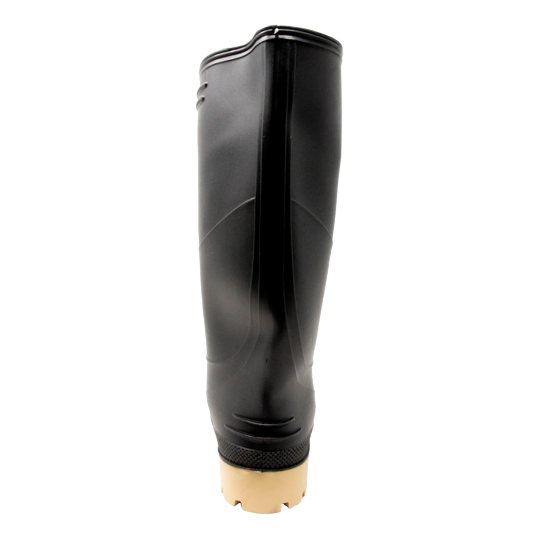 DINOSAURIO PP1015N04.5 TALLA 36 PAR DE BOTAS DE PVC ANTIDESLIZANTES NEGRAS ALTAS