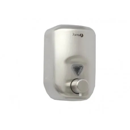 DOSIFICADOR DE JABóN DE ACERO INOXIDABLE SATINADO  JAMI