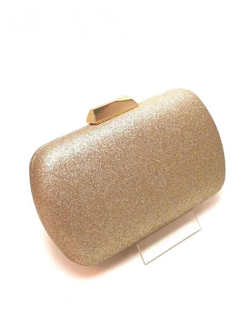 ELEGANTES BOLSOS DE FIESTA EN ORO VIEJO BRILLO
