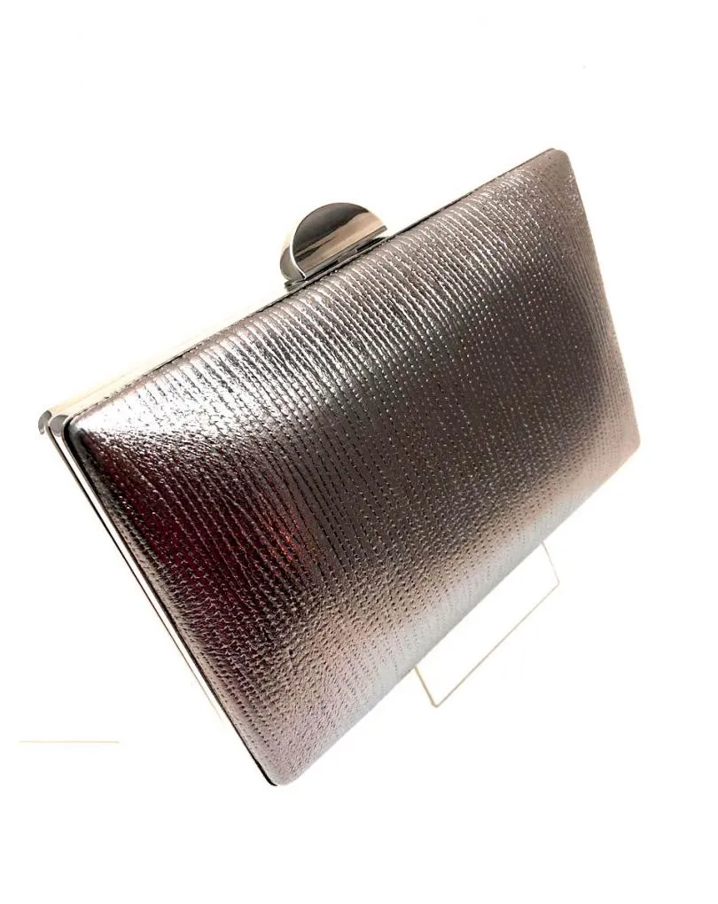 ELEGANTES BOLSOS DE FIESTA PLATEADOS EN TONO ENVEJECIDO