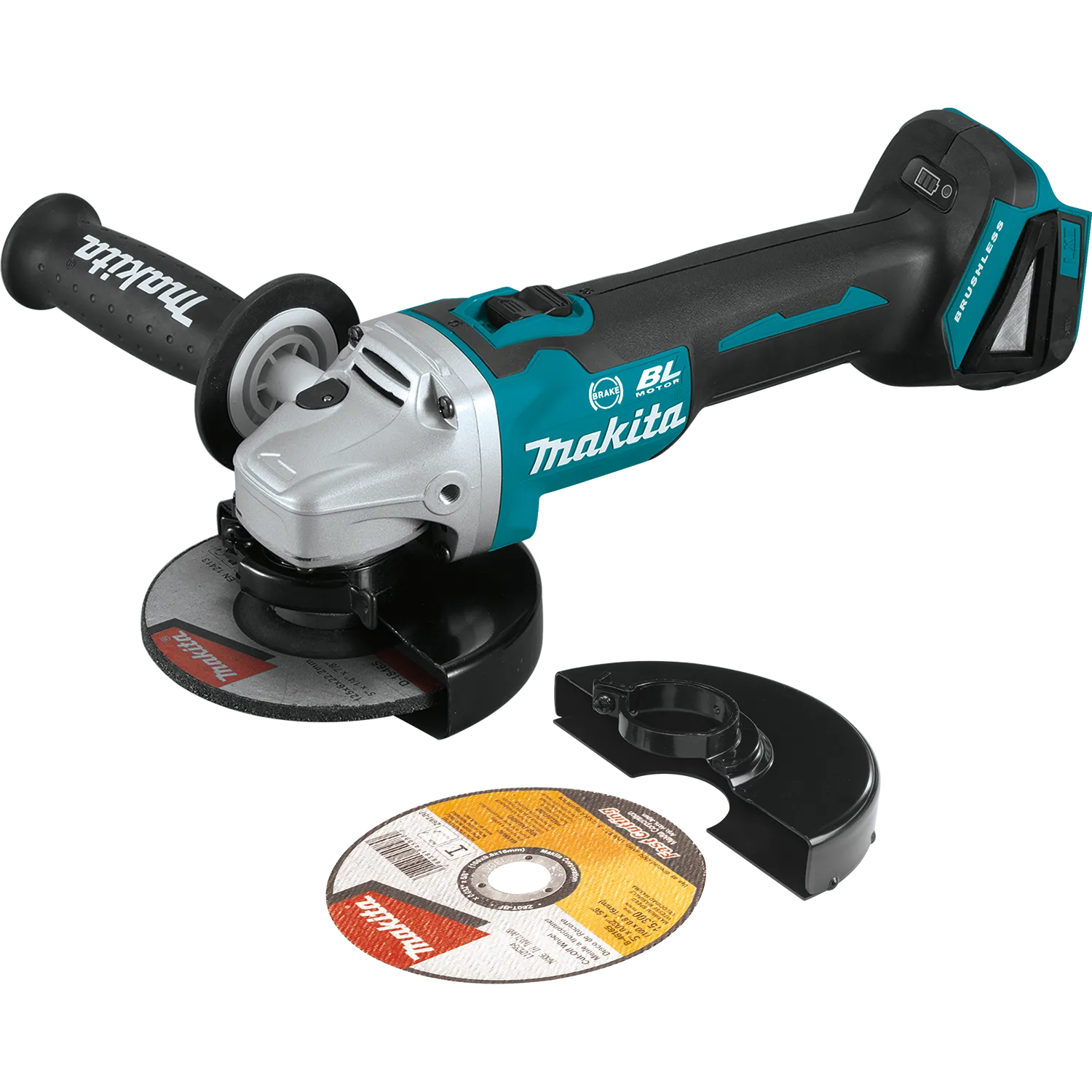 Esmeriladora Angular/Cortadora de 4‑1/2" / 5" Inalámbrica LXT® Litio‑Ion de 18V sin Escobillas, con Freno El