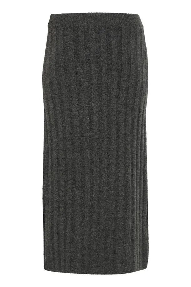 Falda Midi Marianne Gris