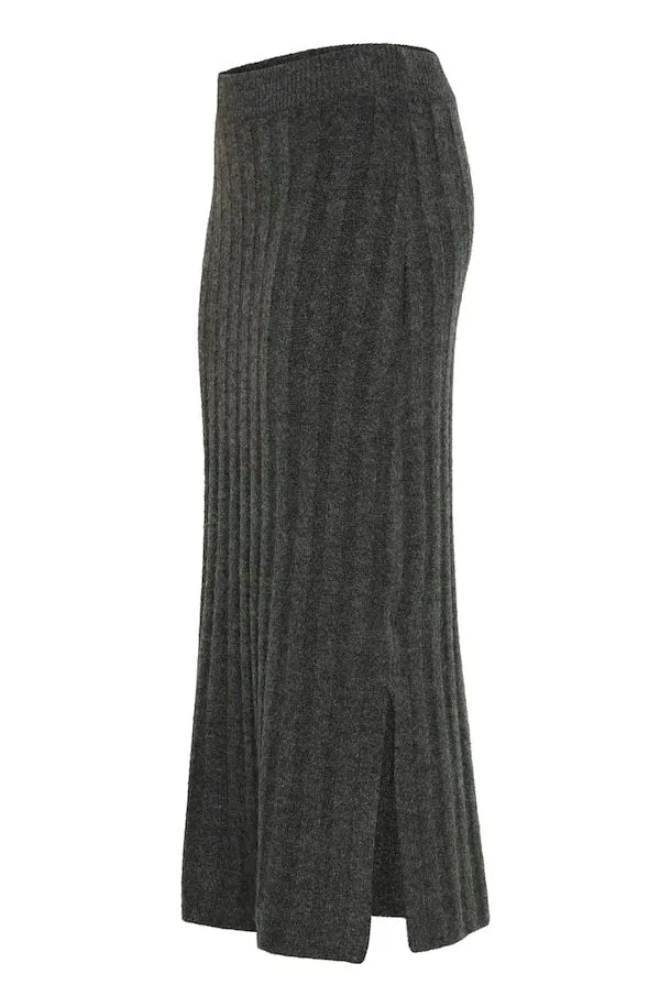 Falda Midi Marianne Gris