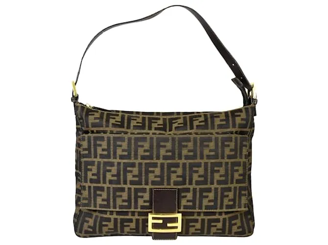 Fendi Mamma Baguette Castaño 