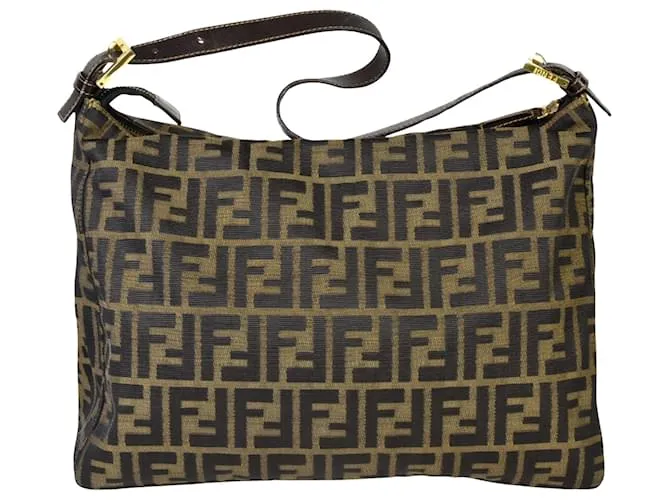 Fendi Mamma Baguette Castaño 