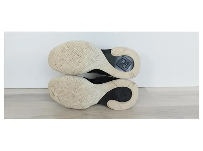 Fendi Zapatillas Negro 