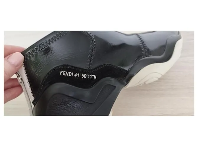 Fendi Zapatillas Negro 