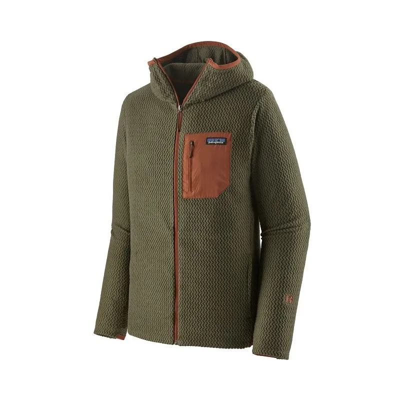 FORRO POLAR PATAGONIA M'S R1 AIR FULLZIP HOODY (BASIN GREEN) HOMBRE