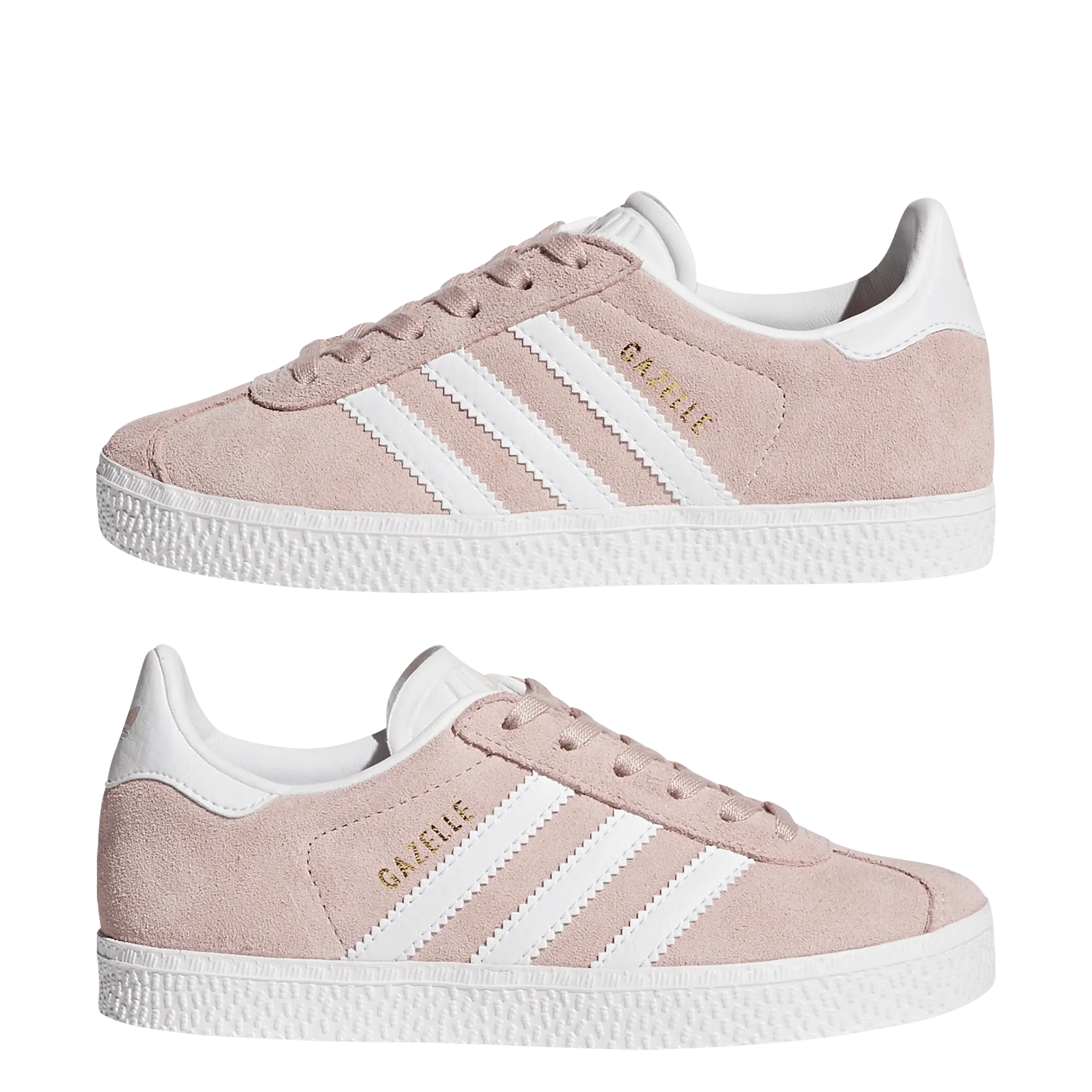GAZELLE C  ZAPATILLAS BAJAS DE ANTE EN ROSA