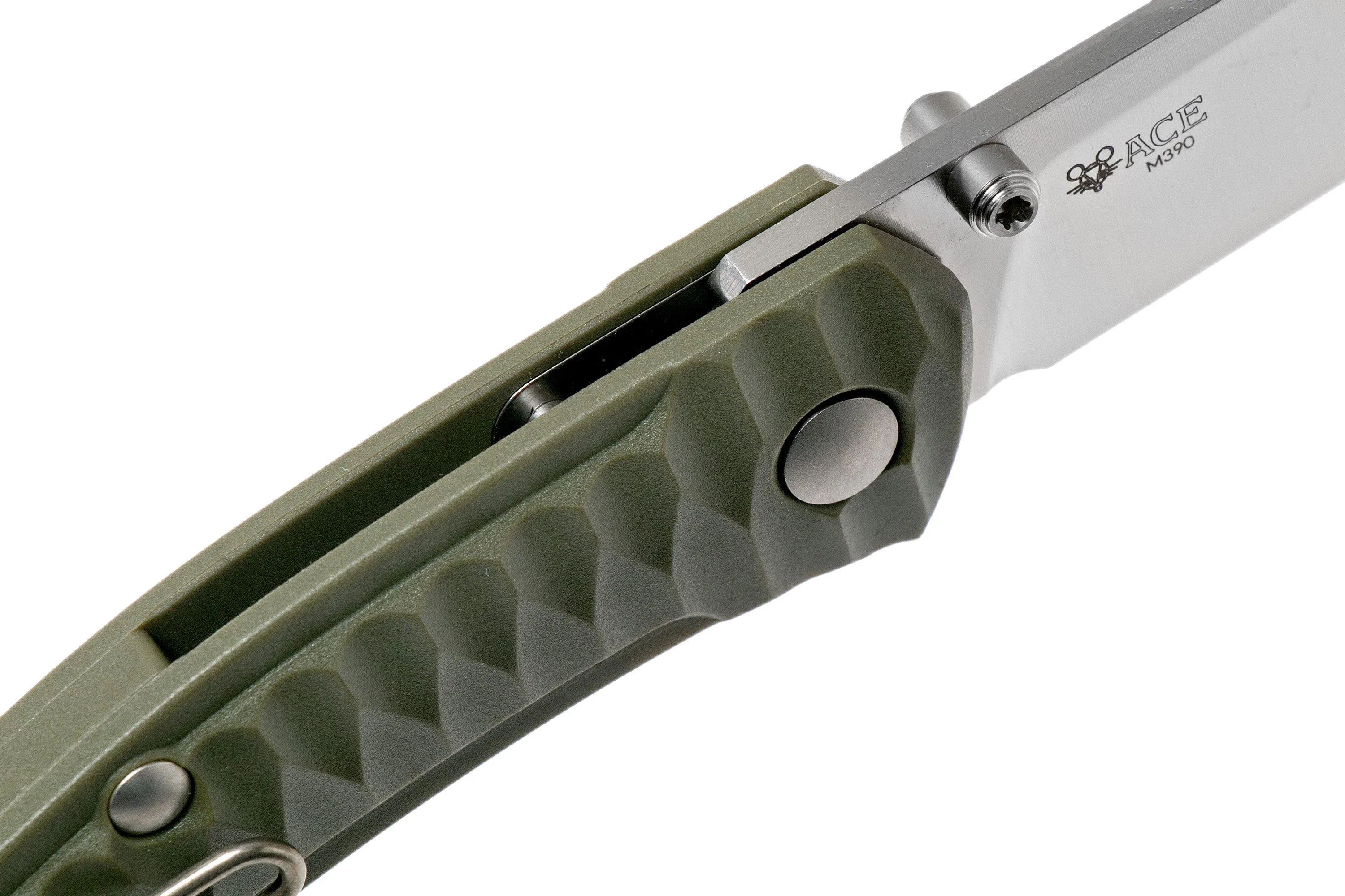 GiantMouse ACE Iona Olive Drab, Satin navaja, Ansø y Voxnaes Design