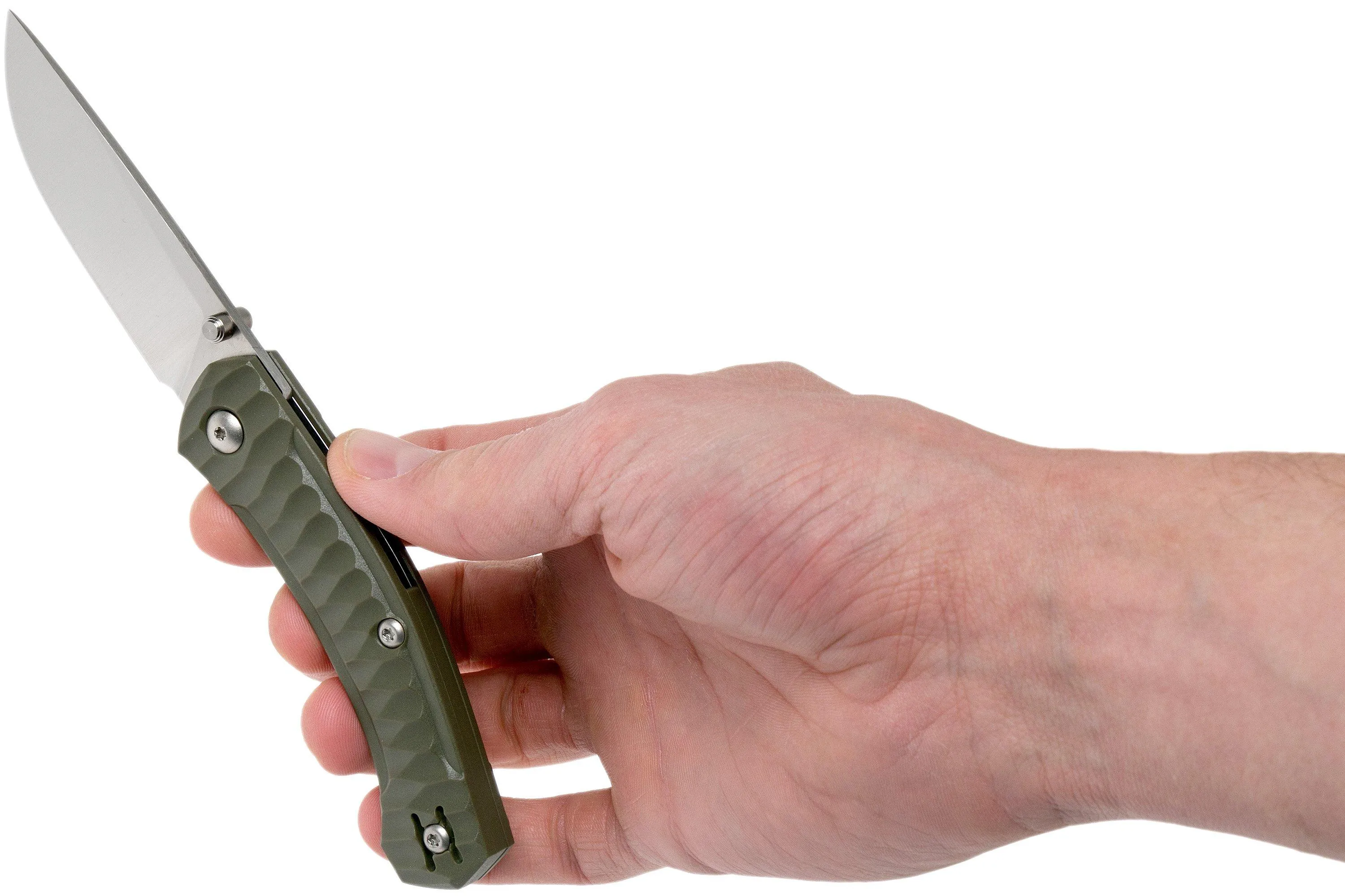 GiantMouse ACE Iona Olive Drab, Satin navaja, Ansø y Voxnaes Design