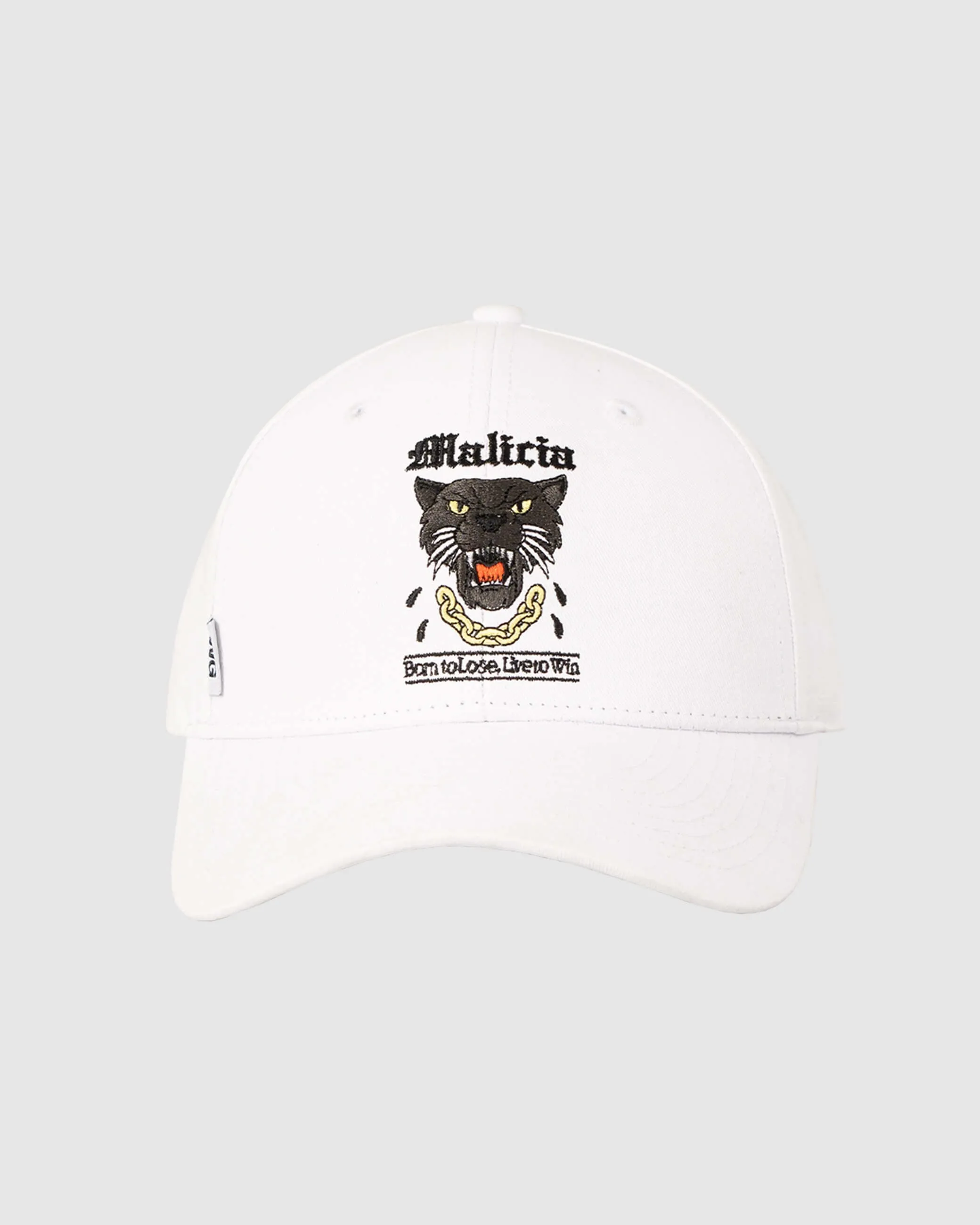Gorra Baseball Cap Malicia blanca