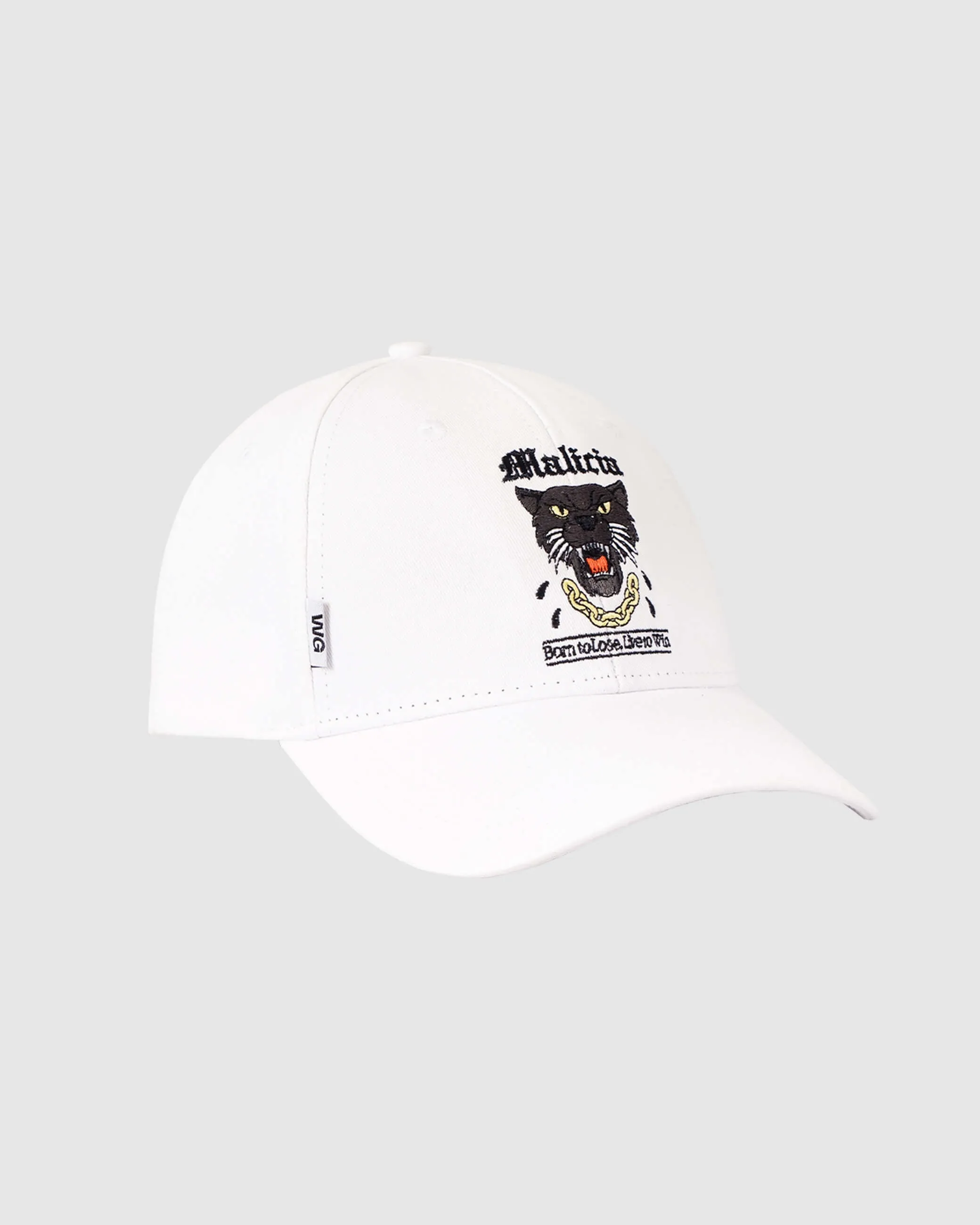 Gorra Baseball Cap Malicia blanca