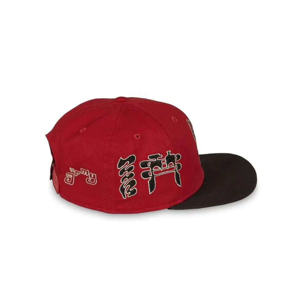 GORRA GRIMEY TUSKER TEMPLE BICOLOR SNAPBACK  RED | FW23