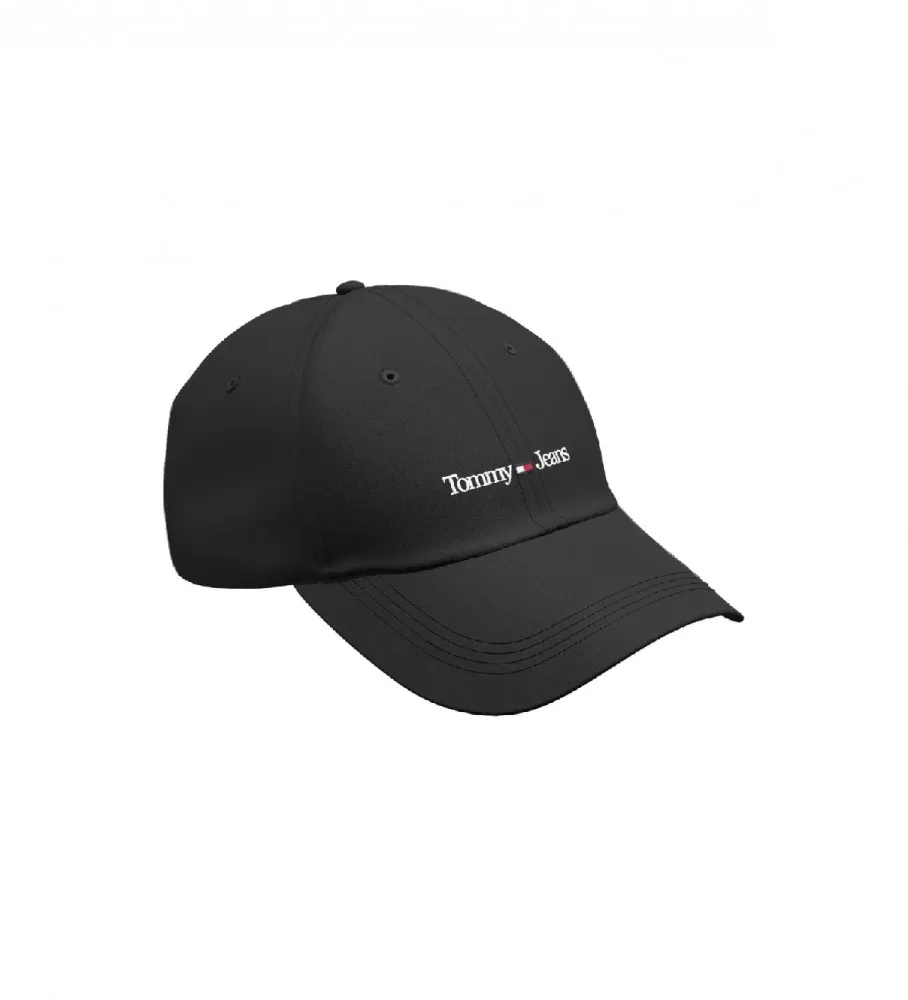 Gorra sport Tommy jeans negro