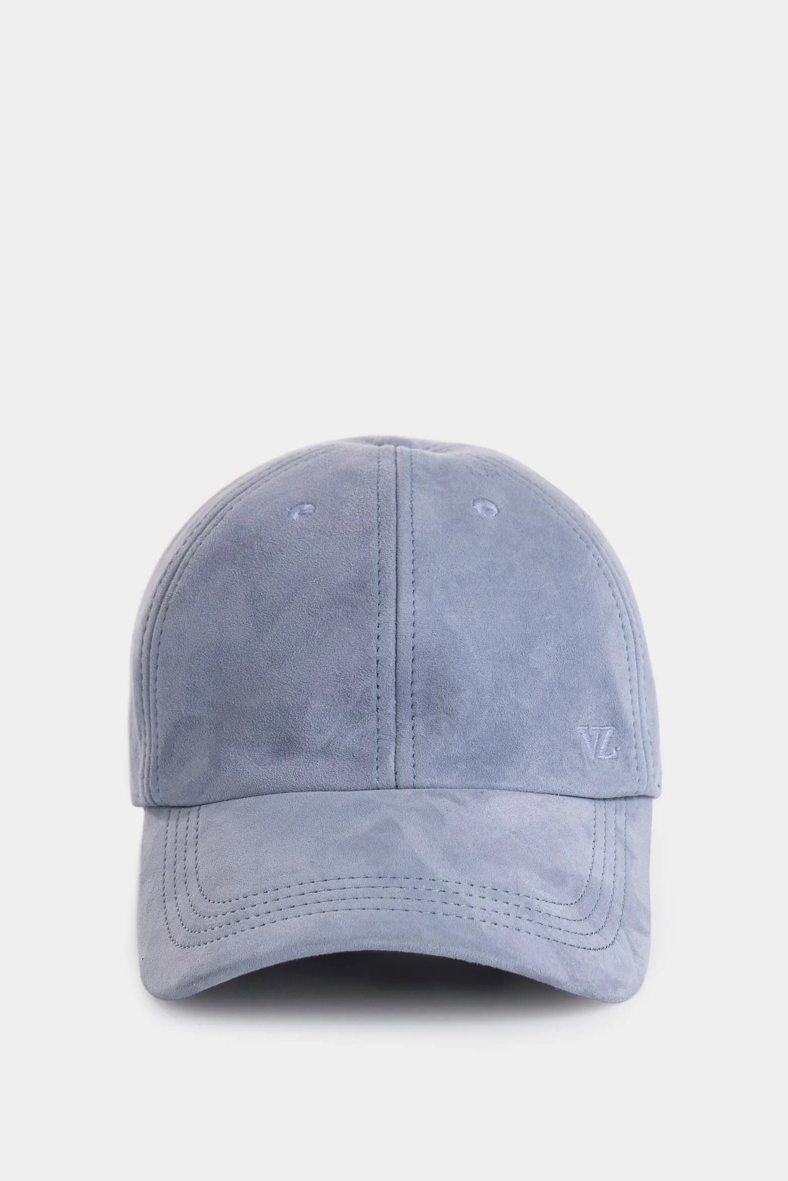Gorra suede de cuero gamuza para hombre silueta baseball