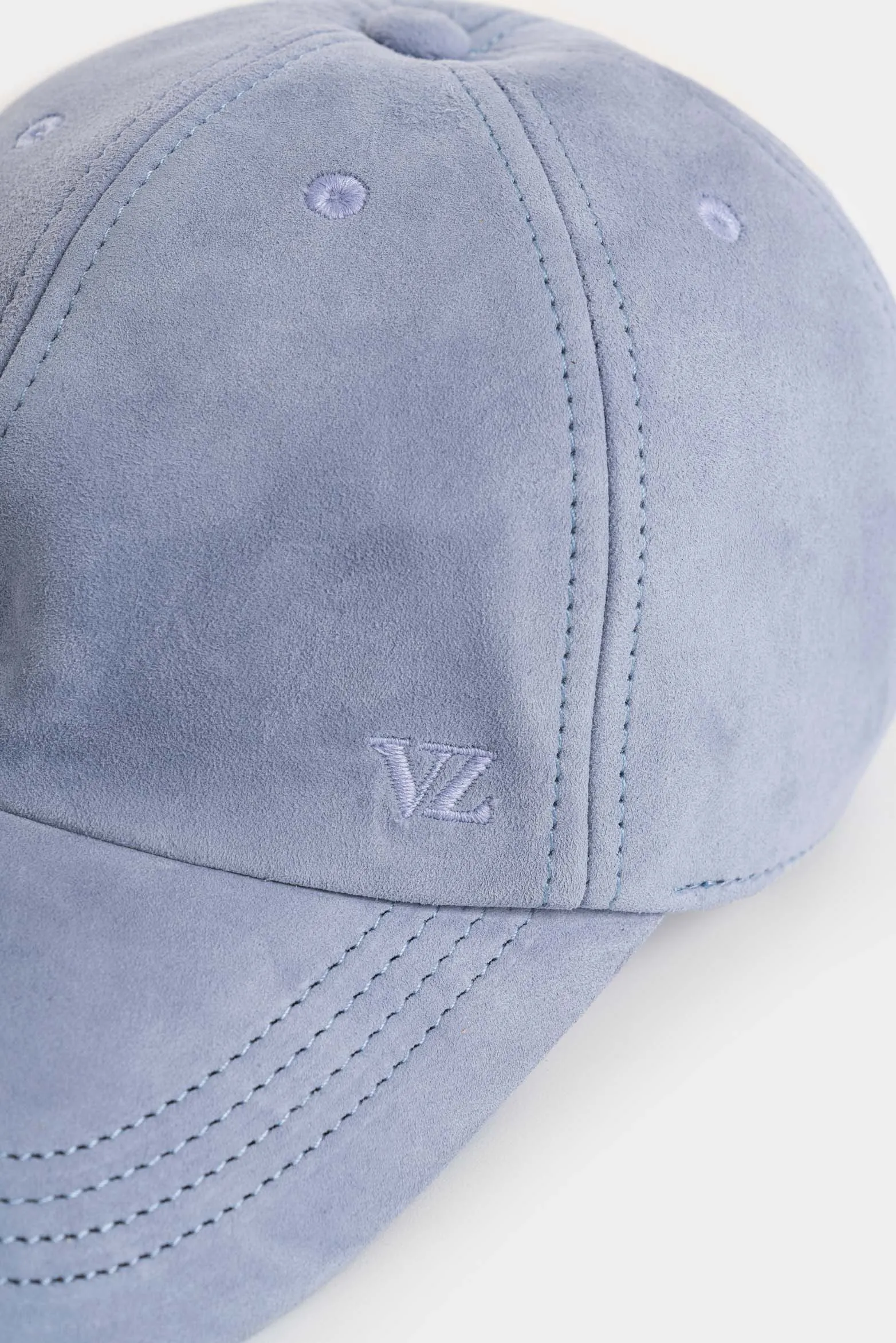 Gorra suede de cuero gamuza para hombre silueta baseball