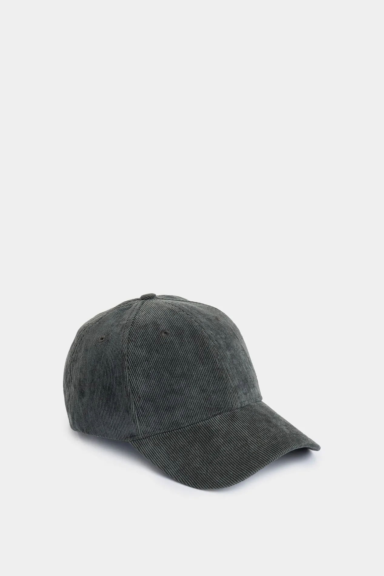Gorra trucker borges 2 en corduroy para hombre visera curva