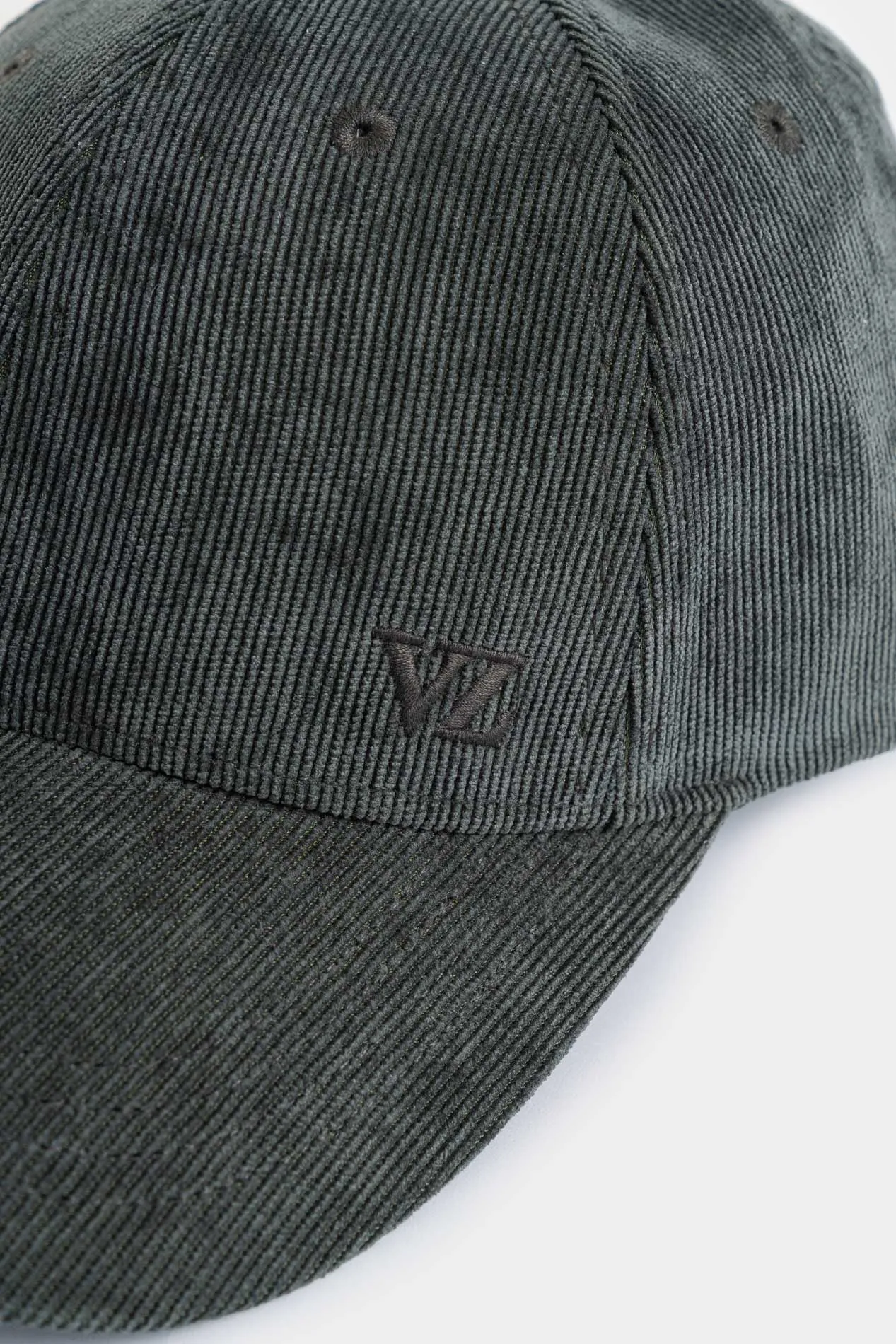Gorra trucker borges 2 en corduroy para hombre visera curva