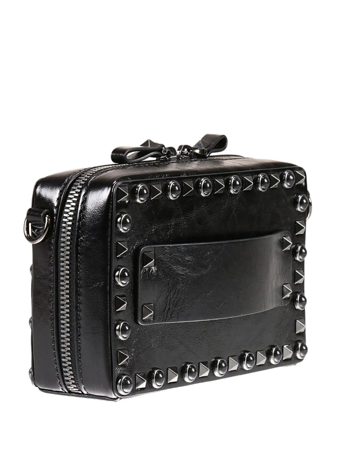 Guitar rockstud rolling noir bandolera con tachas y piedras
