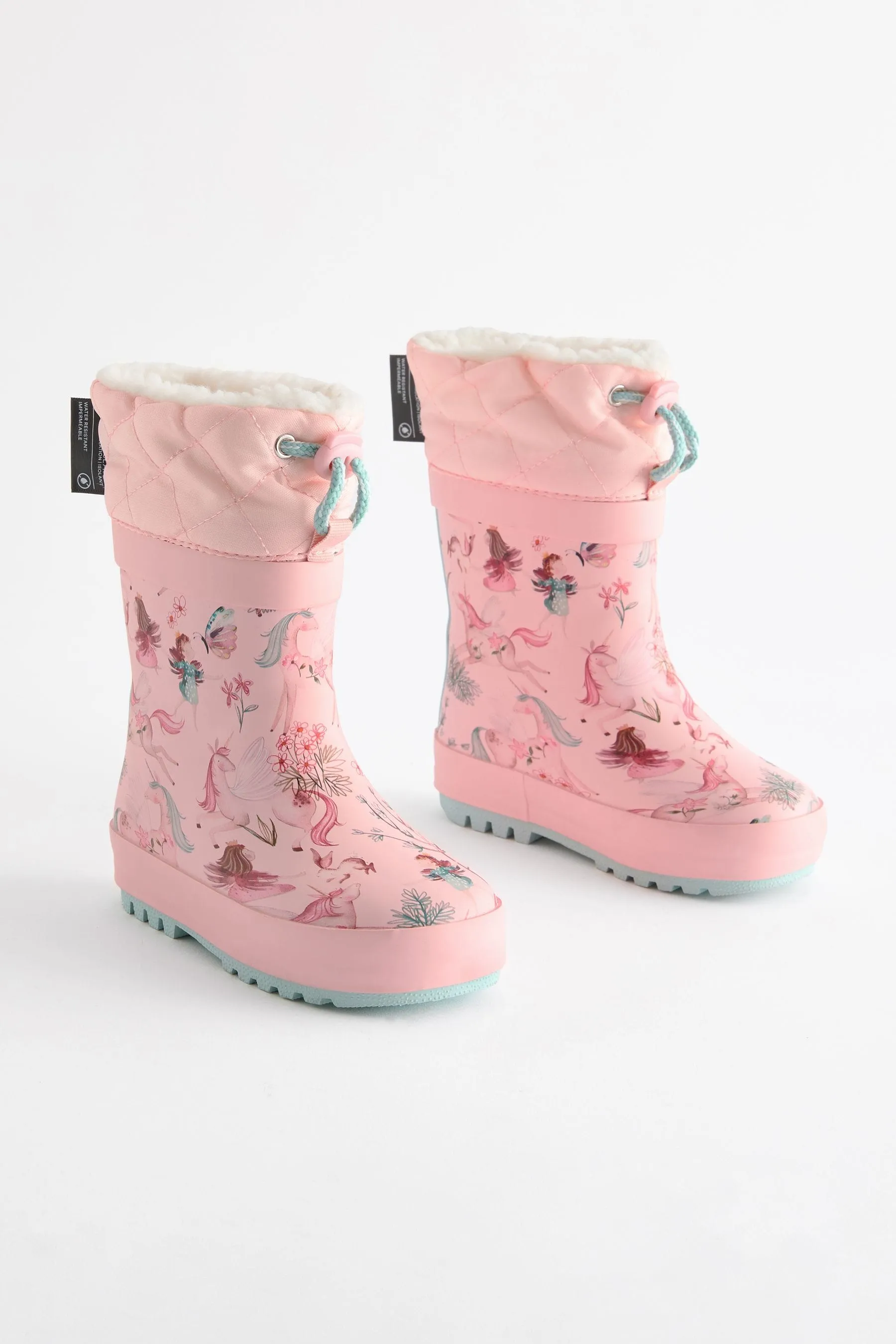 HADA ROSA  BOTAS DE AGUA AJUSTABLES
